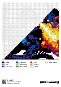 %s free Color by Number for adults PDF page