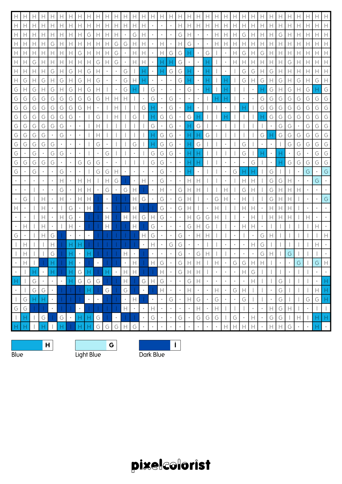 %s free Color by Number for adults PDF page