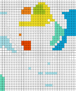 Coloriage Montgolfière pour adulte à imprimer (numérotés)