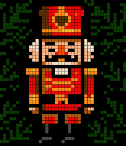 Nutcracker Free Color by Number for adults PDF coloring page